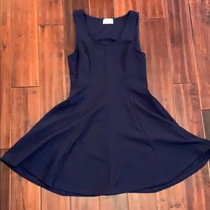 Navy Cute and Flirty Summer Dress
